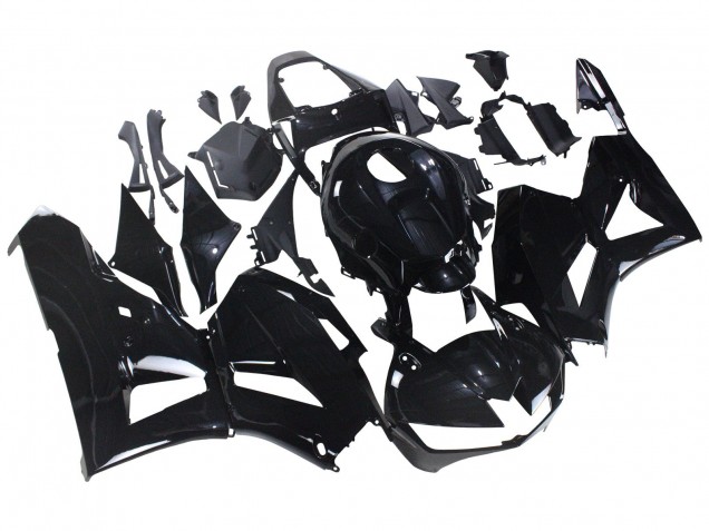 Honda CBR600RR Motorrad Verkleidung 2013-2023 - Glanzendes Schwarz