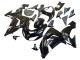Kawasaki ZX10R Motorrad Verkleidung 2006-2007 - Glanzendes Schwarz