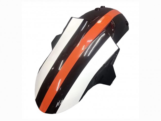 Kawasaki ZX10R Motorrad Verkleidung 2006-2007 - Weiss Orange Schwarz