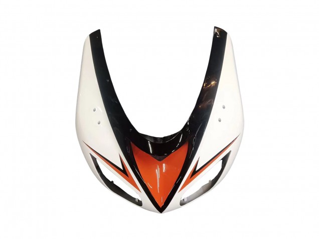 Kawasaki ZX10R Motorrad Verkleidung 2006-2007 - Weiss Orange Schwarz