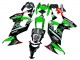 Kawasaki ZX10R Motorrad Verkleidung 2008-2010 - Grun Weiss Rot Schwarz Monster Elf 66