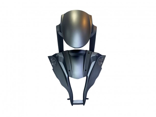 Kawasaki ZX10R Motorrad Verkleidung 2011-2015 - Matt Grau Weiss Grun