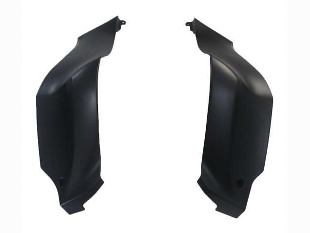 Kawasaki ZX10R Motorrad Verkleidung 2011-2015 - Matt Schwarz Gold Schnee Elf