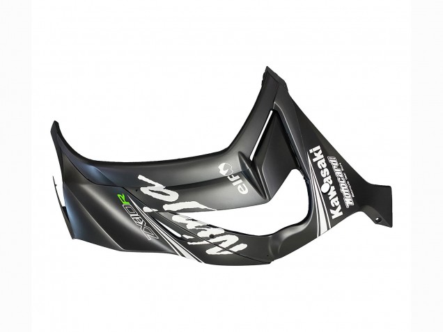 Kawasaki ZX10R Motorrad Verkleidung 2011-2015 - Matt Schwarz Grun Elf