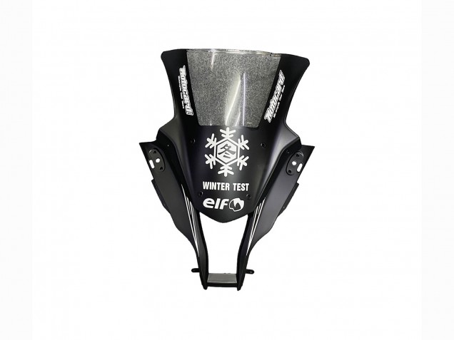 Kawasaki ZX10R Motorrad Verkleidung 2011-2015 - Matt Schwarz Grun Elf