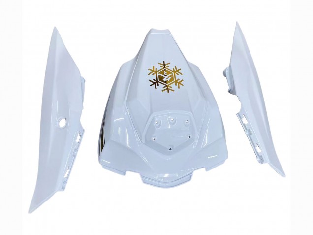 Kawasaki ZX10R Motorrad Verkleidung 2016-2020 - Weiss Gold Schwarz