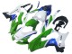 Kawasaki ZX10R Motorrad Verkleidung 2021-2025 - Weiss Grun Blau Schwarz
