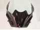 Kawasaki ZX14R ZZR1400 Motorrad Verkleidung 2006-2011 - Glanzendes Schwarz Grun Flamme