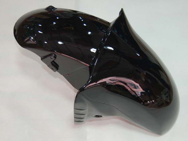Kawasaki ZX14R ZZR1400 Motorrad Verkleidung 2006-2011 - Glanzendes Schwarz Rot Rosa Flamme