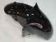 Kawasaki ZX14R ZZR1400 Motorrad Verkleidung 2006-2011 - Glanzendes Schwarz Rot Rosa Flamme