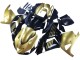 Kawasaki ZX14R ZZR1400 Motorrad Verkleidung 2006-2011 - Gold Schwarz