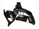 Kawasaki ZX14R ZZR1400 Motorrad Verkleidung 2012-2024 - Glanzendes Schwarz Matt Schwarz Weiss Ninja