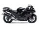 Kawasaki ZX14R ZZR1400 Motorrad Verkleidung 2012-2024 - Glanzendes Schwarz Matt Schwarz Weiss Ninja