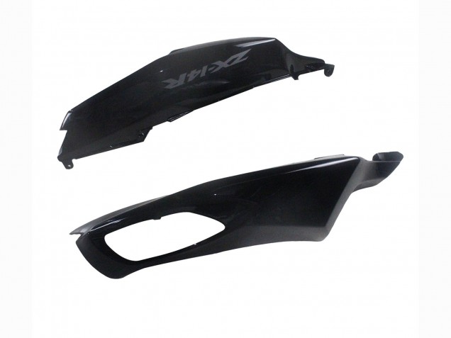 Kawasaki ZX14R ZZR1400 Motorrad Verkleidung 2012-2024 - Glanzendes Schwarz Matt Schwarz Weiss Ninja
