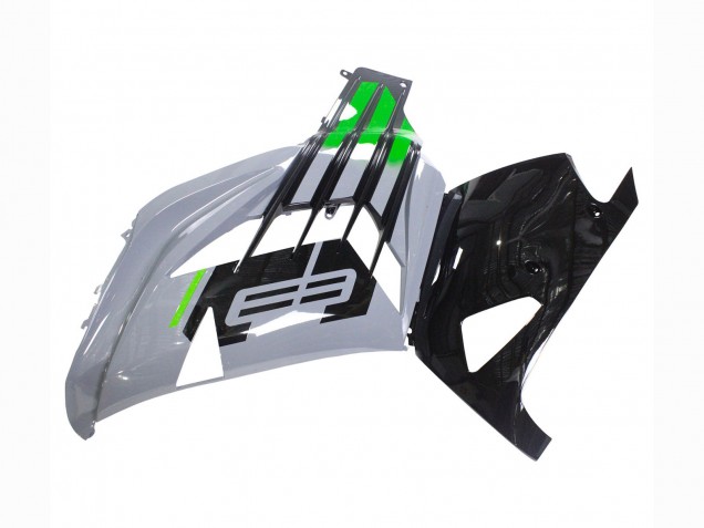 Kawasaki ZX14R ZZR1400 Motorrad Verkleidung 2012-2024 - Grau Grun Schwarz