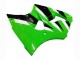 Kawasaki ZX6R Motorrad Verkleidung 2000-2002 - Grun Weiss Schwarz