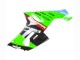Kawasaki ZX6R Motorrad Verkleidung 2005-2006 - Grun Rot Schwarz Elf 66