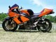 Kawasaki ZX6R Motorrad Verkleidung 2005-2006 - Orange Schwarz
