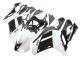 Kawasaki ZX6R Motorrad Verkleidung 2007-2008 - Schwarz Weiss Ninja