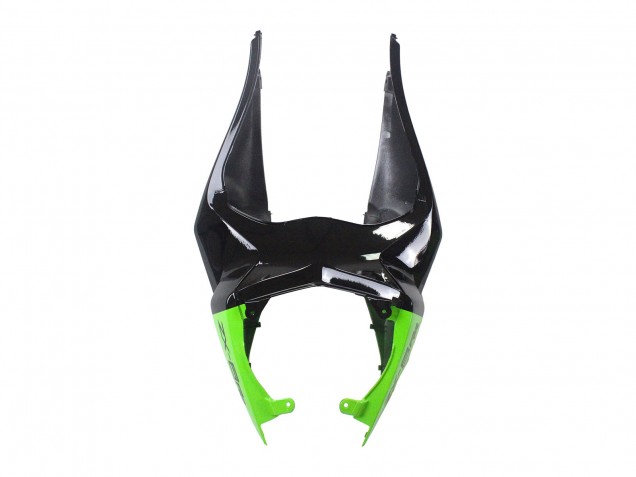 Kawasaki ZX6R Motorrad Verkleidung 2009-2012 - Grun Glanzendes Schwarz Gelb Weiss Rot Elf Monster