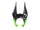 Kawasaki ZX6R Motorrad Verkleidung 2009-2012 - Grun Glanzendes Schwarz Gelb Weiss Rot Elf Monster