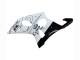 Suzuki GSXR1000 Motorrad Verkleidung 2000-2002 - Weiss Schwarz Motul Corona