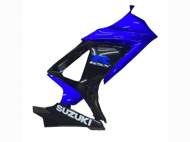 Suzuki GSXR 1000 Motorrad Verkleidung Kit 2007-2008 - Blau Glanzendes Schwarz
