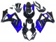 Suzuki GSXR 1000 Motorrad Verkleidung Kit 2007-2008 - Blau Glanzendes Schwarz