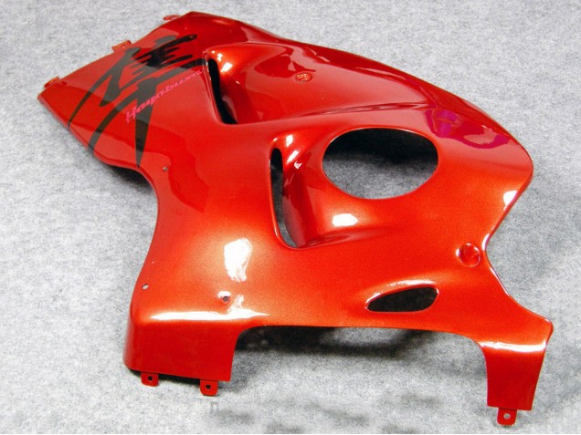 Suzuki GSXR 1300 Hayabusa Motorrad Verkleidung 1996-2007 - Orange Rot