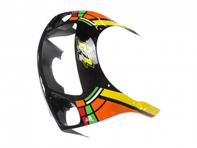 Suzuki GSXR 600 / GSXR 750 Motorrad Verkleidung 1996-2000 - Schwarz Mehrfarbig 27