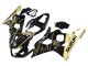 Suzuki GSXR 600 / GSXR 750 Motorrad Verkleidung 2004-2005 - Glanzendes Schwarz Gold Corona