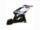 Suzuki GSXR 600 / GSXR 750 Motorrad Verkleidung 2004-2005 - Blau Weiss Schwarz