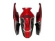 Suzuki GSXR 600 / GSXR 750 Motorrad Verkleidung 2006-2007 - Rot Schwarz