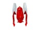 Suzuki GSXR 600 / GSXR 750 Motorrad Verkleidung 2008-2010 - Weiss Rot Schwarz