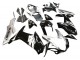Suzuki GSXR 600 / GSXR 750 Motorrad Verkleidung 2011-2024 - Glanzendes Schwarz Silber