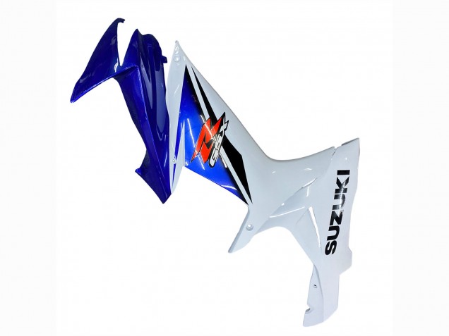 Suzuki GSXR 600 / GSXR 750 Motorrad Verkleidung 2011-2024 - Weiss Blau Rot