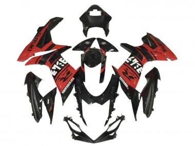 Suzuki GSXR 600 / GSXR 750 Motorrad Verkleidung 2011-2024 - Blau Weiss Schwarz