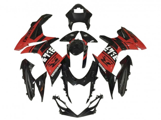 Suzuki GSXR 600 / GSXR 750 Motorrad Verkleidung 2011-2024 - Blau Weiss Schwarz