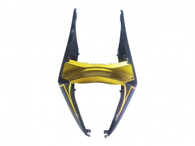 Yamaha YZF R3/R25 Motorrad Verkleidung 2019-2021 - Gold Schwarz Carbonfaser