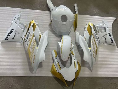 Yamaha YZF R3/R25 Motorrad Verkleidung 2019-2021 - Weiss Gold Semakin Didepan
