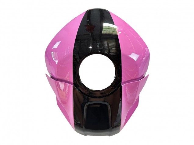 Yamaha YZF R3/R25 Motorrad Verkleidung 2022-2024 - Rosa Glanzendes Schwarz Monster