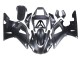 Yamaha YZF 1000 R1 Motorrad Verkleidung 1998-1999 - Matt Schwarz Glanzendes Schwarz