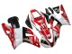 Yamaha YZF 1000 R1 Motorrad Verkleidung 1998-1999 - Rot Weiss Schwarz Gelb Monster Milwaukee MAXXIS 11