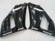 Yamaha YZF 1000 R1 Motorrad Verkleidung 2000-2001 - Glanzendes Schwarz Weiss Aufkleber