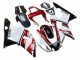 Yamaha YZF 1000 R1 Motorrad Verkleidung 2000-2001 - Rot Weiss Glanzendes Schwarz