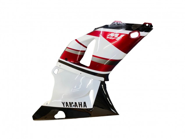 Yamaha YZF 1000 R1 Motorrad Verkleidung 2000-2001 - Rot Weiss Glanzendes Schwarz