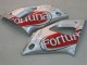 Yamaha YZF 1000 R1 Motorrad Verkleidung 2000-2001 - Silber Rot Fortuna Motul