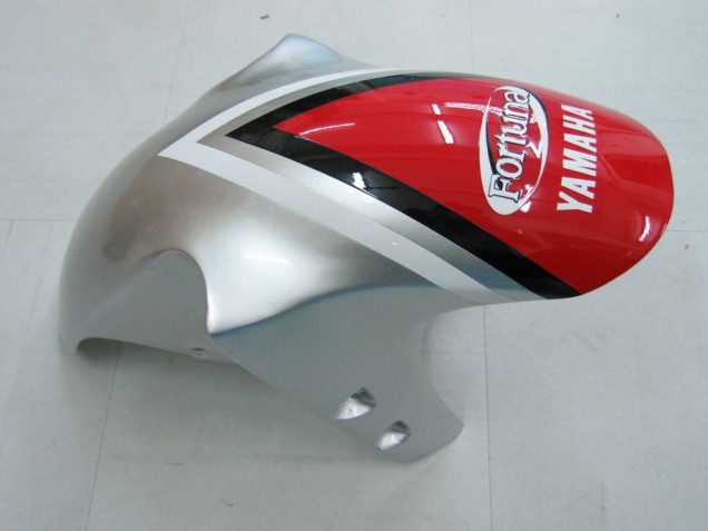 Yamaha YZF 1000 R1 Motorrad Verkleidung 2000-2001 - Silber Rot Fortuna Motul