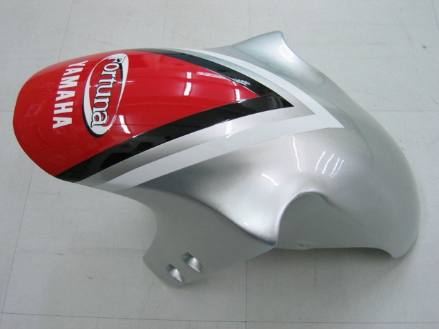 Yamaha YZF 1000 R1 Motorrad Verkleidung 2000-2001 - Silber Rot Fortuna Motul
