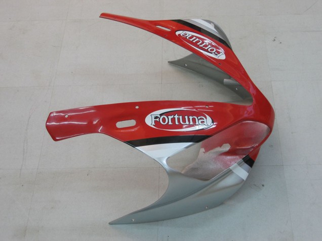 Yamaha YZF 1000 R1 Motorrad Verkleidung 2000-2001 - Silber Rot Fortuna Motul